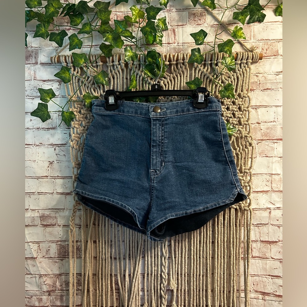 american apparel jean shorts